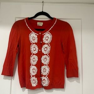 Kate Spade rich orange sweater